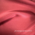 Têxtil de poliéster puro de cor vermelha para roupas